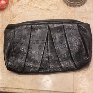 Chanel jumbo clutch